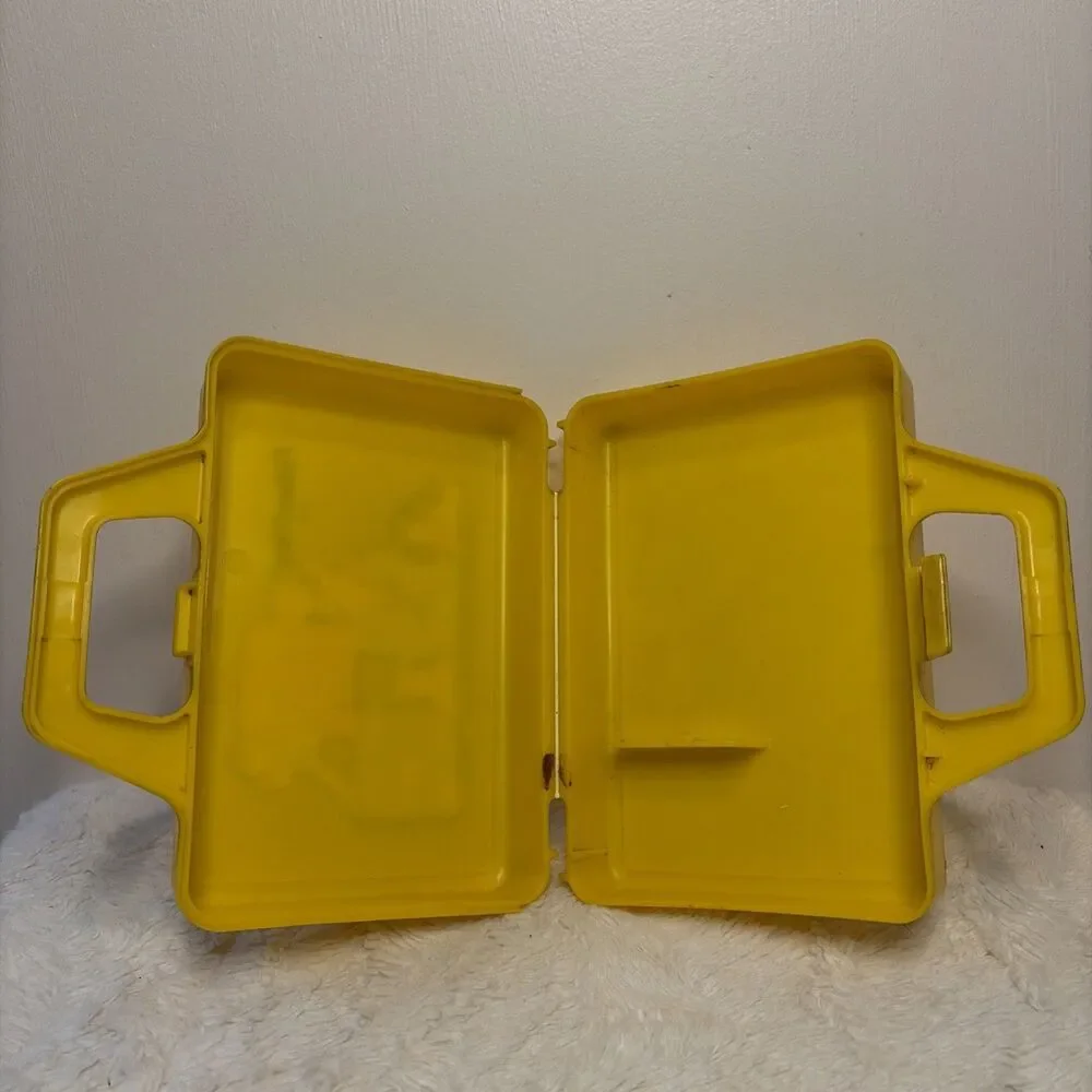 Vintage 1979 Fisher Price Toys Play Mini Lunch Box ABC Made in USA